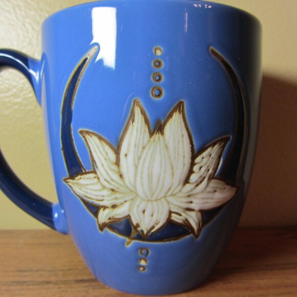 18 oz spectrum designs lotus flower namaste mug (W4431) - Picture 3 of 9